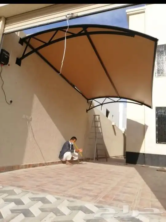 مظلات سواتر وبرجولات وجميع اعمال الحداده الشرقيه 4