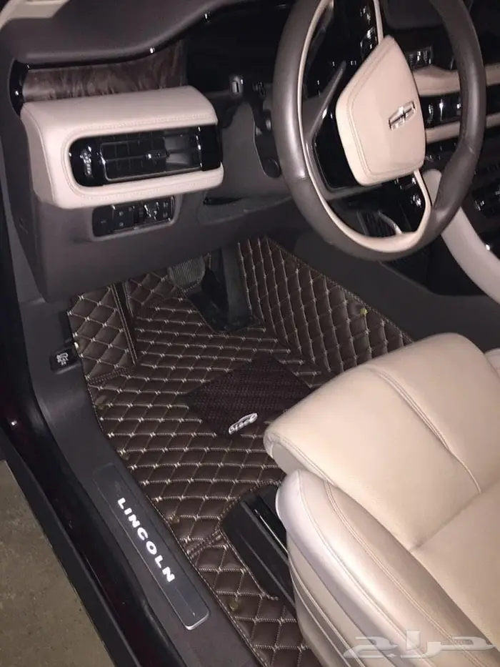 ارضيات جلد فاخره للسيارات 5