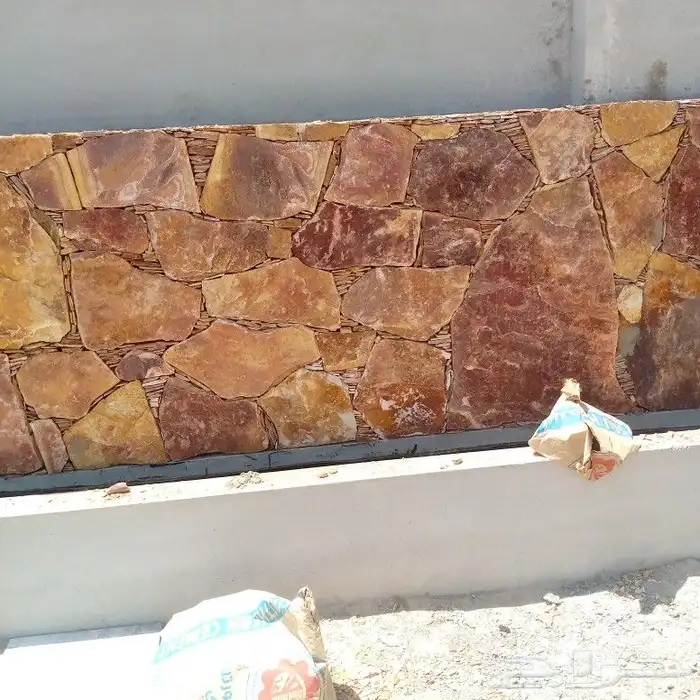 معلم حجر تلبيس واجهات ومحلات وعماير جميع انواع الحجر 0507984 4