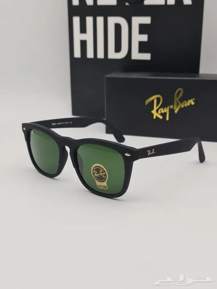 نظارات ريبان رجال موديلين جدد نظارة ماركة RayBan الوان داكنه 1