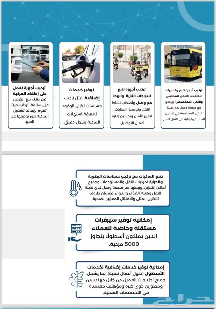 تتبع وتعقب مركبات و ربط مع هيئة النقل احدث اصدار 3
