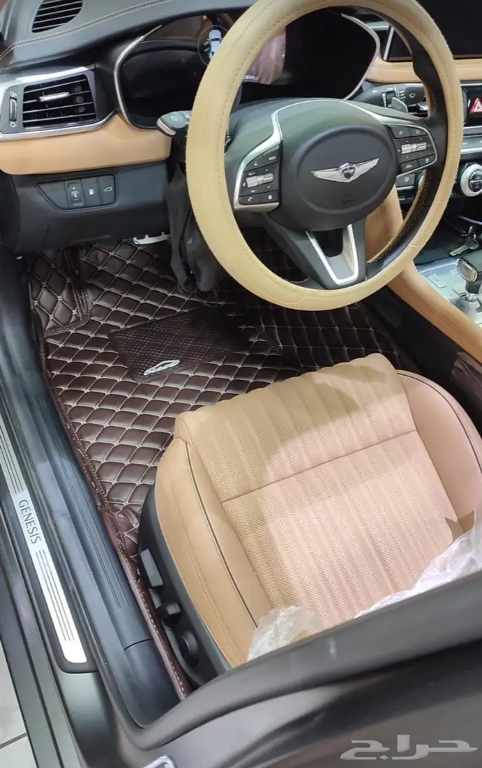 ارضيات جلد فاخره للسيارات 8