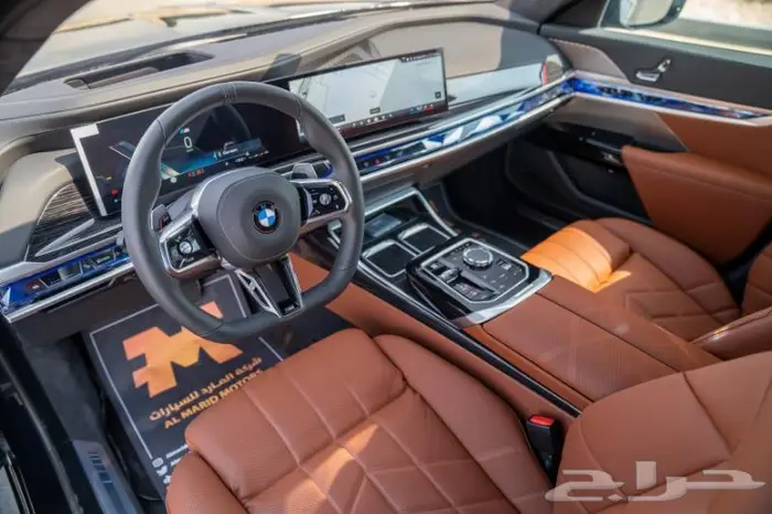 عروض المارد Bmw 735i 2026 فئة عليا M kit plus 5