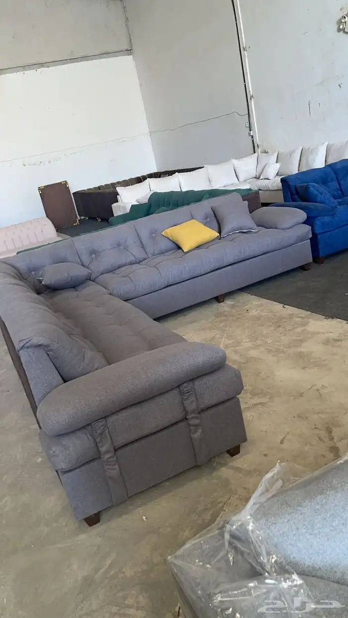 كنب امريكي حرف L ب1550  فقط شامل التوصيل 11