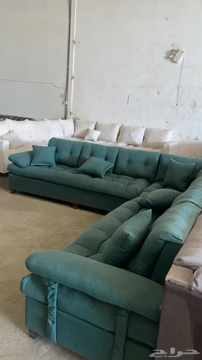 كنب امريكي حرف L ب1550  فقط شامل التوصيل 9