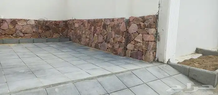 معلم حجر مباني بوكلين تلبيسات رباريب ممرات 3
