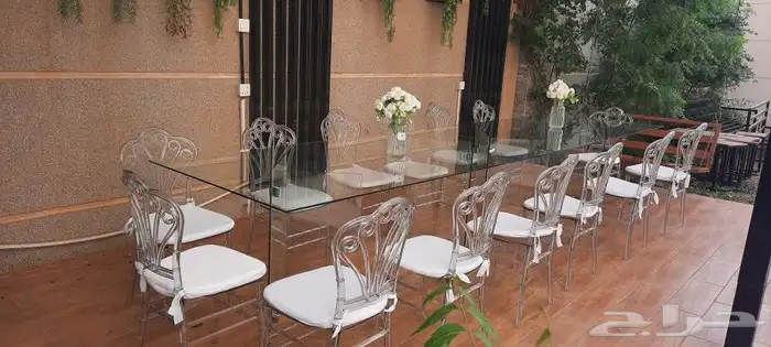 تاجير طاولات وكرسي جميع انواع الحفلات 3