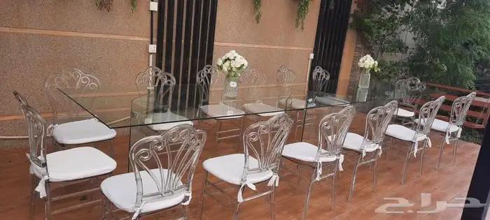 تاجير طاولات وكرسي جميع انواع الحفلات 4