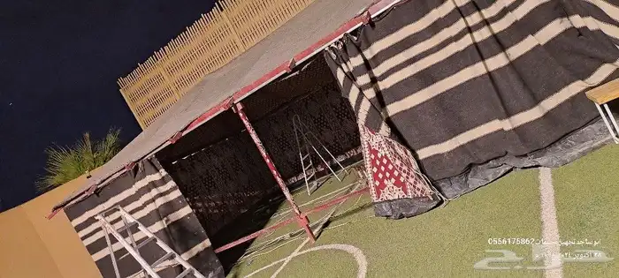 تركيب الخيام وبيوت الشعر وصيانتها وتفصيل شراعات 1