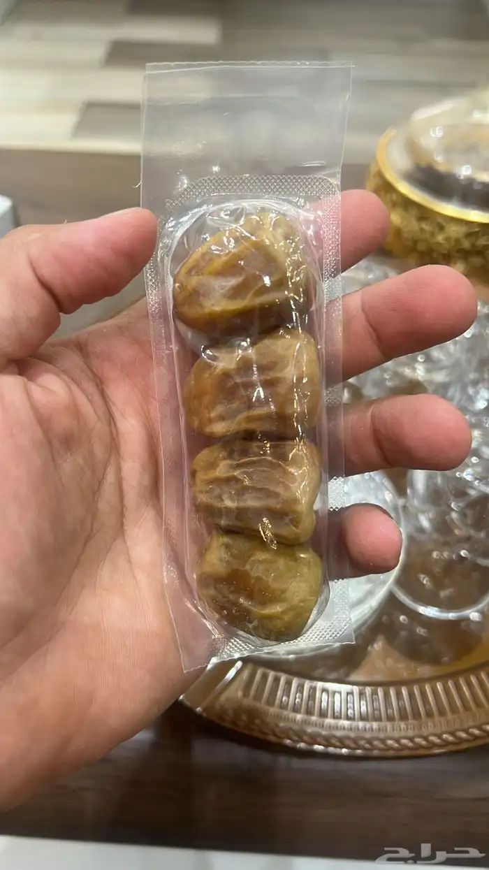 تمر سكري مفتل رطب شريط مربع افطار كميات 2