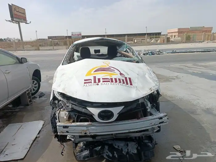 تويوتا يارس 2019 تشليح وسام المركبات الدمام 3
