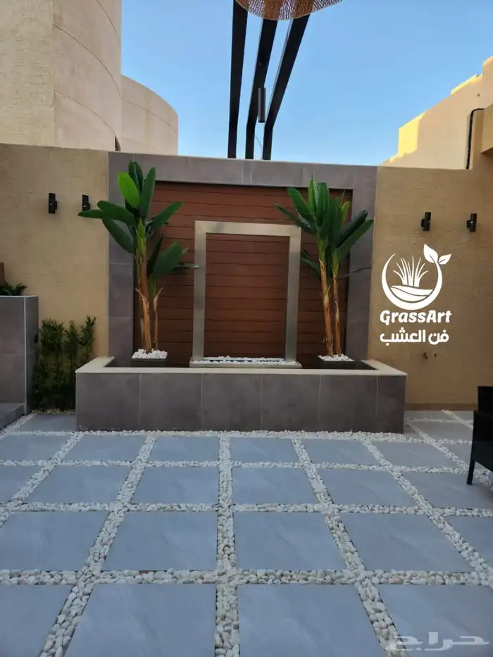 العشب الصناعي وبديل الخشب 9