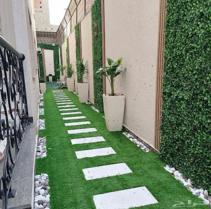 العشب الصناعي وبديل الخشب 6