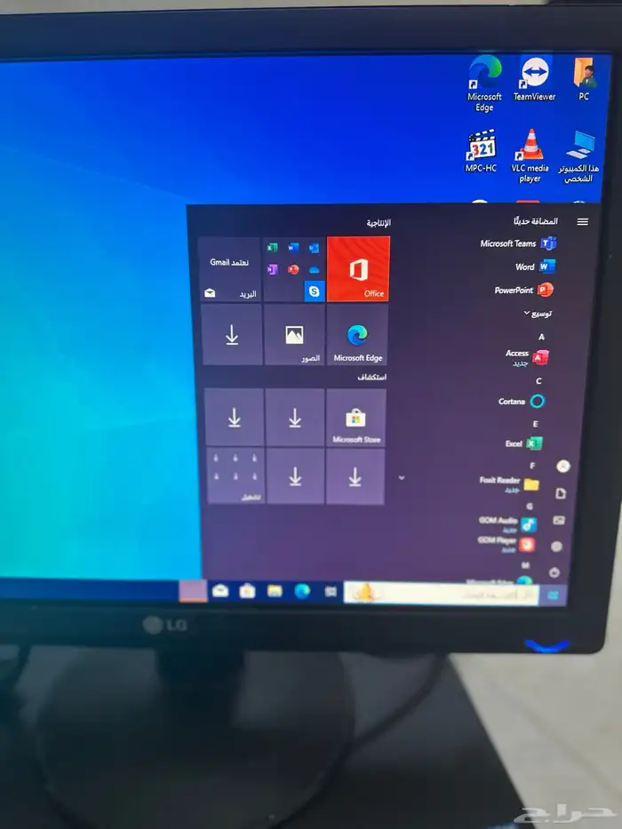كمبيوتر مكتبي i7 سريع جدا 16رام 512SSD 10