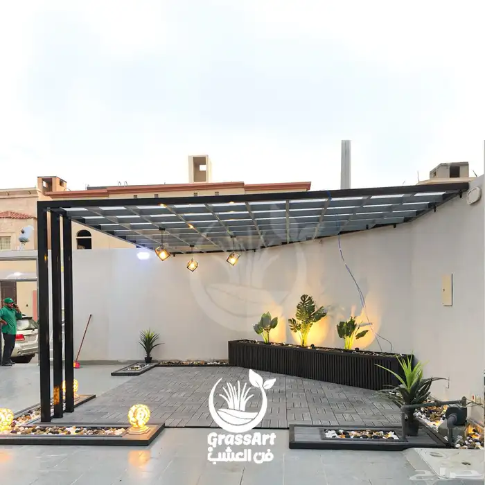 العشب الصناعي وبديل الخشب 2