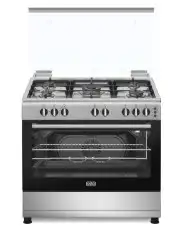 فرن غاز استو 60 90 امان كامل سطح استيل مع مروحة (تركي) جديد 0