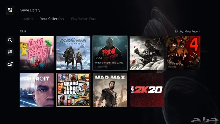 حساب امريكي فيه 9 العاب 0