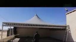 مظلات سيارات برجولات سواتر بكافة أشكالها 39
