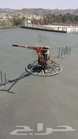 خرسانة مطبوعة صبة مروحة stamped concrete 2