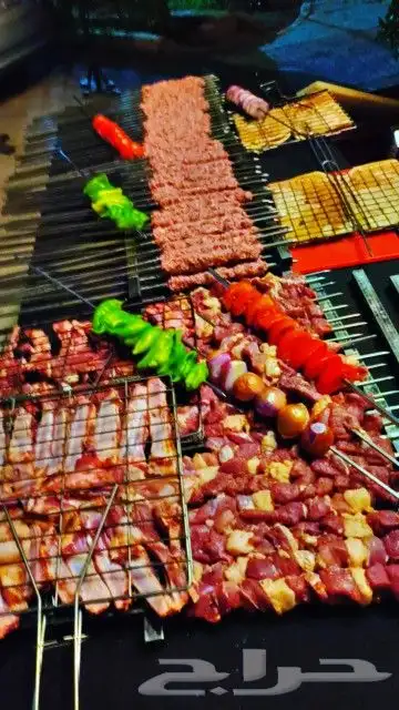 شوي خارجي معلم مشويات تحظير في موقع الزبون جميع انواع المشوي 1