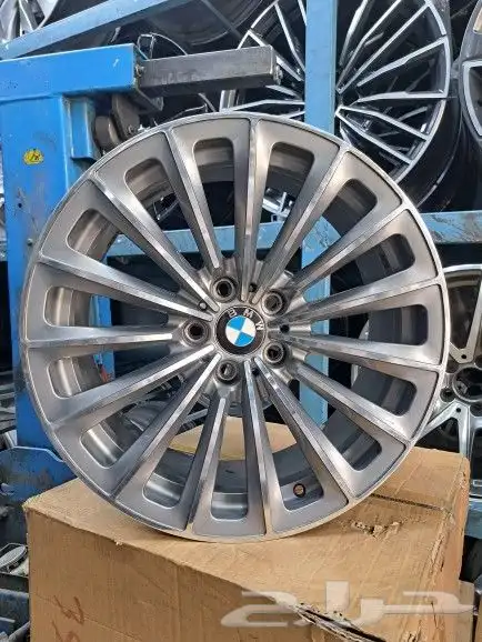 جنوط بي ام الفئه السابعه موديل2014مقاس19اصليه وكاله شدبلد 2