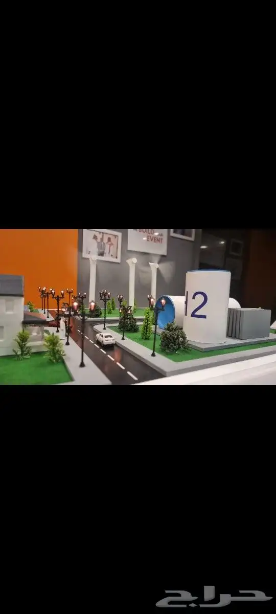 ماكيت مجسمات معمارية طباعة 3d موديل 7