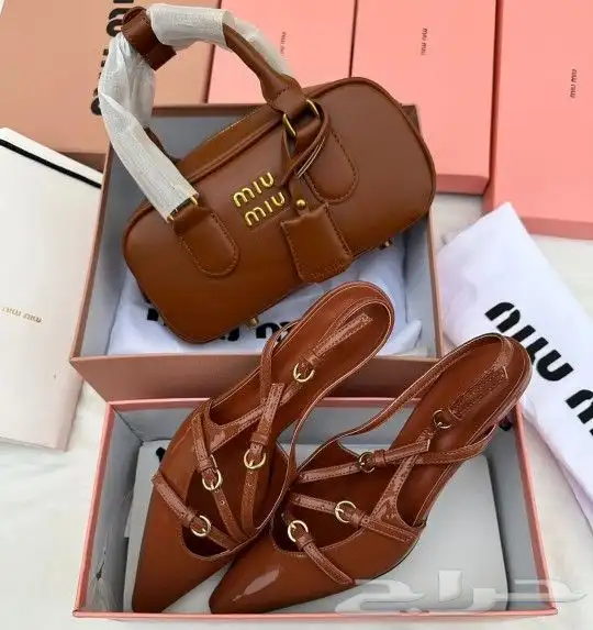 شنطه ماركه ميو ميو توري بورش كعب miu miu 6
