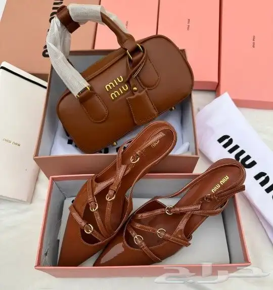 شنطه ماركه ميو ميو توري بورش كعب miu miu 5