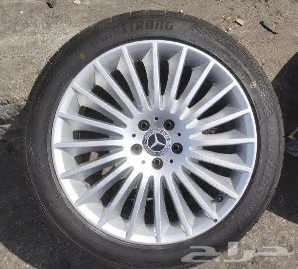 جوجد لدينا جنوط مرسديس مقاس 19اصلي وكالة نظيفه مره شبه جديد 2