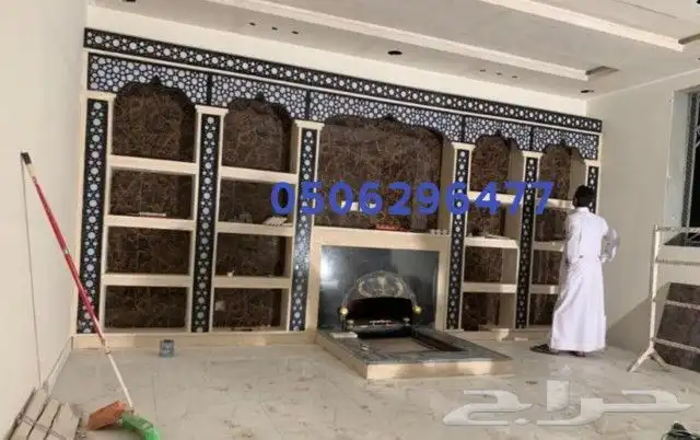 مشب حديثه مشب رخام ديكورات مشب صور مشبات 1