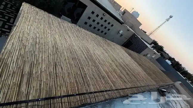 مظلات جلسات خيزران بأحدث التصاميم  مظلات الخيزران 7