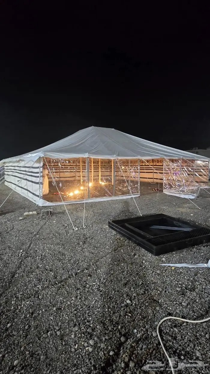 بيوت شعر أبيض جميع المقاسات 2