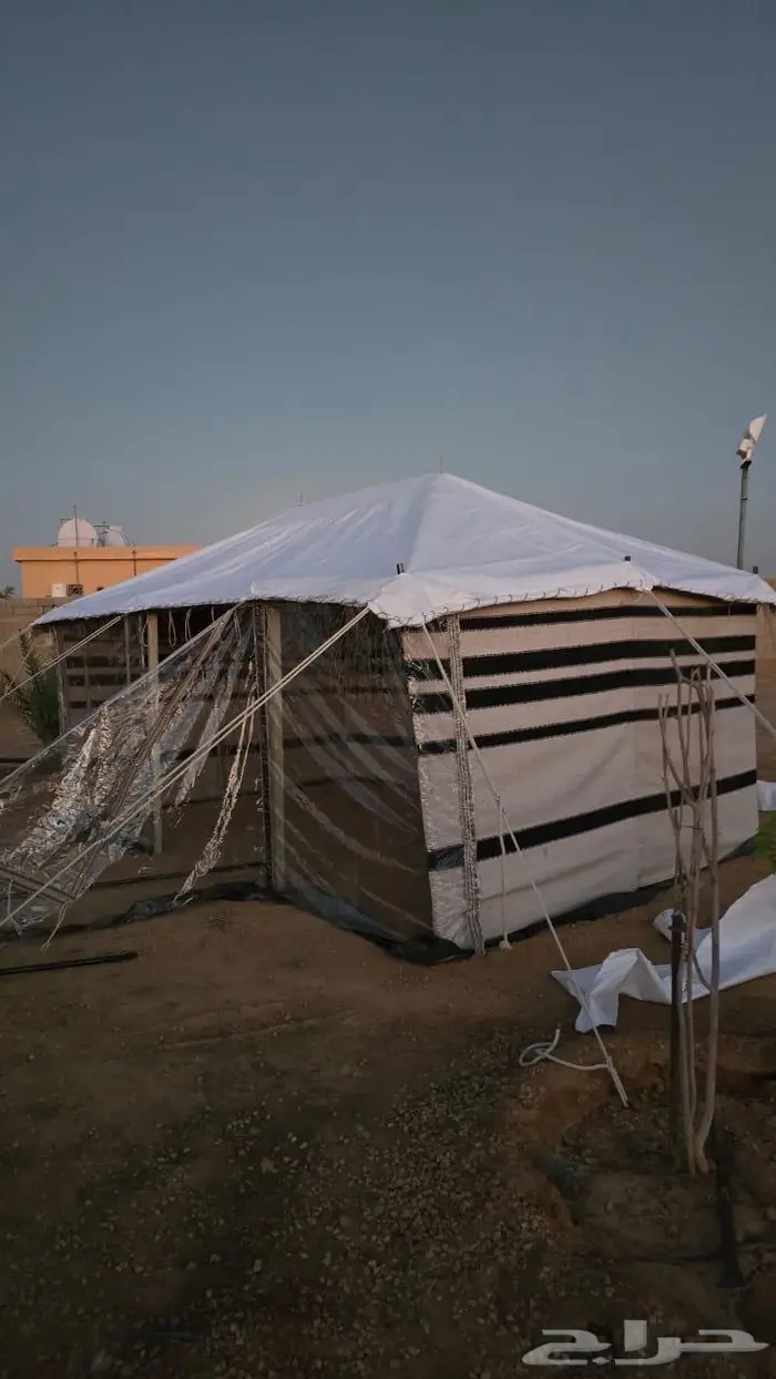 بيوت شعر أبيض جميع المقاسات 6