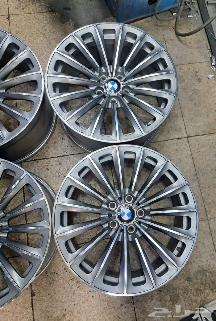 جنوط بي ام الفئه السابعه موديل2014مقاس19اصليه وكاله شدبلد 6