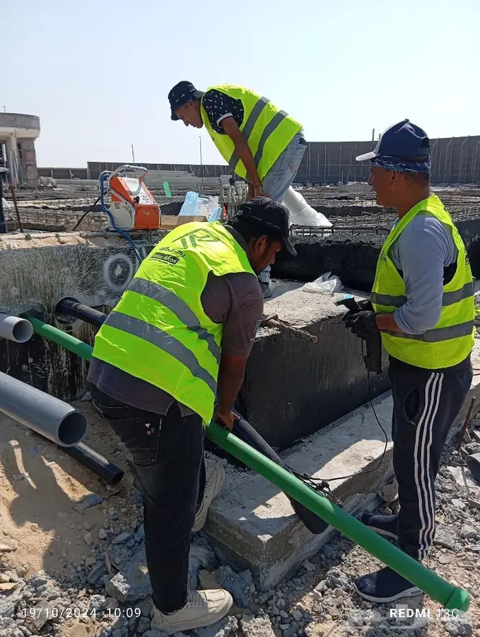 لحام مواسير البولي ايثليين 14