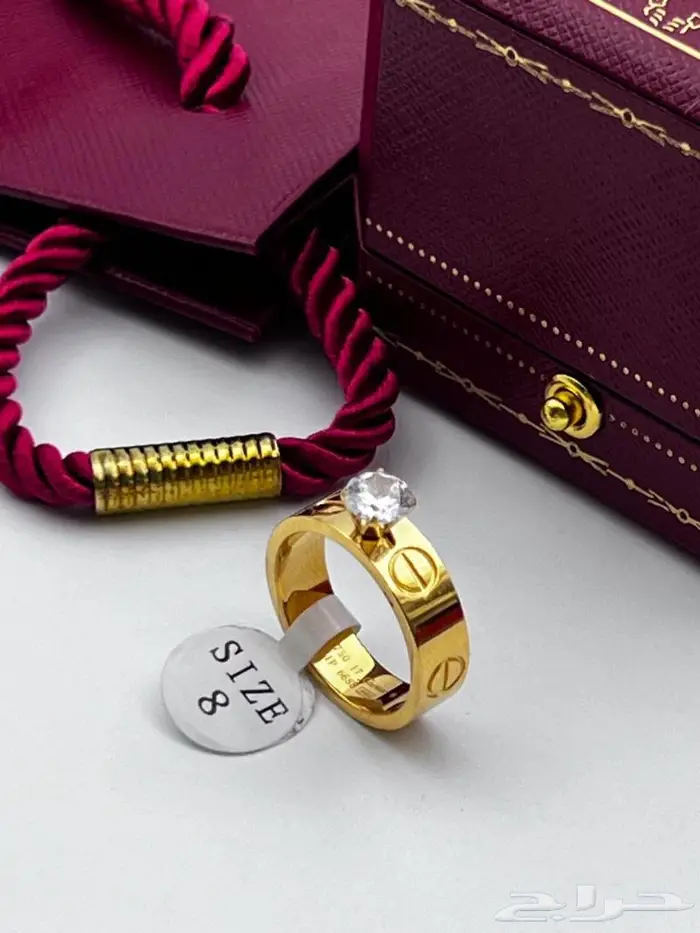 اصابعك احلى مع خواتم كرتير نسائي خاتم ماركة كارتييه بملحقات 0