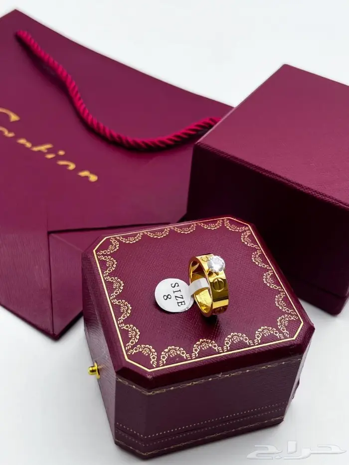 اصابعك احلى مع خواتم كرتير نسائي خاتم ماركة كارتييه بملحقات 2