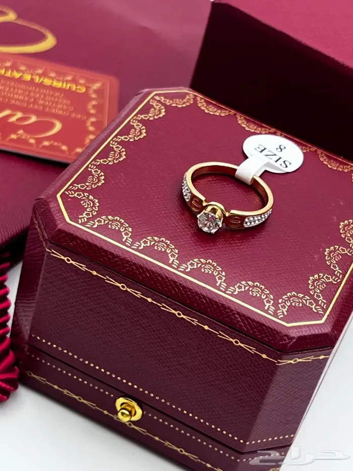 اصابعك احلى مع خواتم كرتير نسائي خاتم ماركة كارتييه بملحقات 1