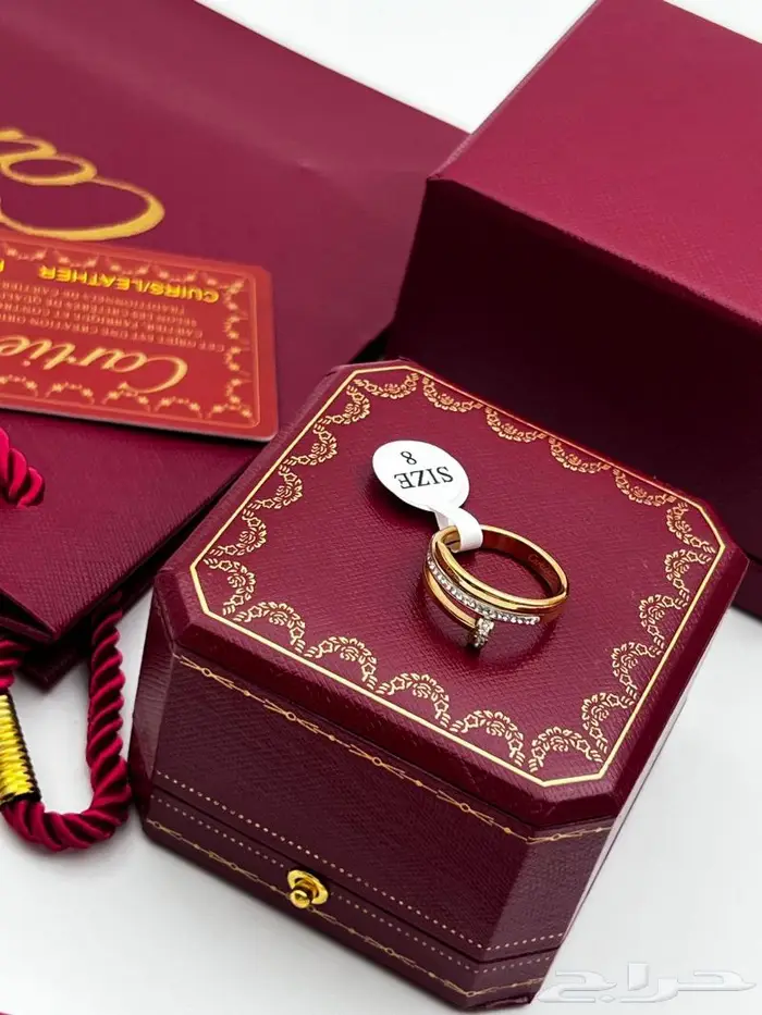 اصابعك احلى مع خواتم كرتير نسائي خاتم ماركة كارتييه بملحقات 3