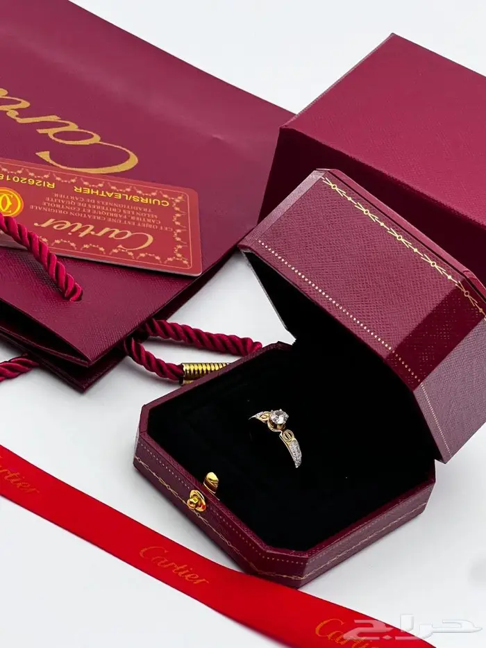 اصابعك احلى مع خواتم كرتير نسائي خاتم ماركة كارتييه بملحقات 6