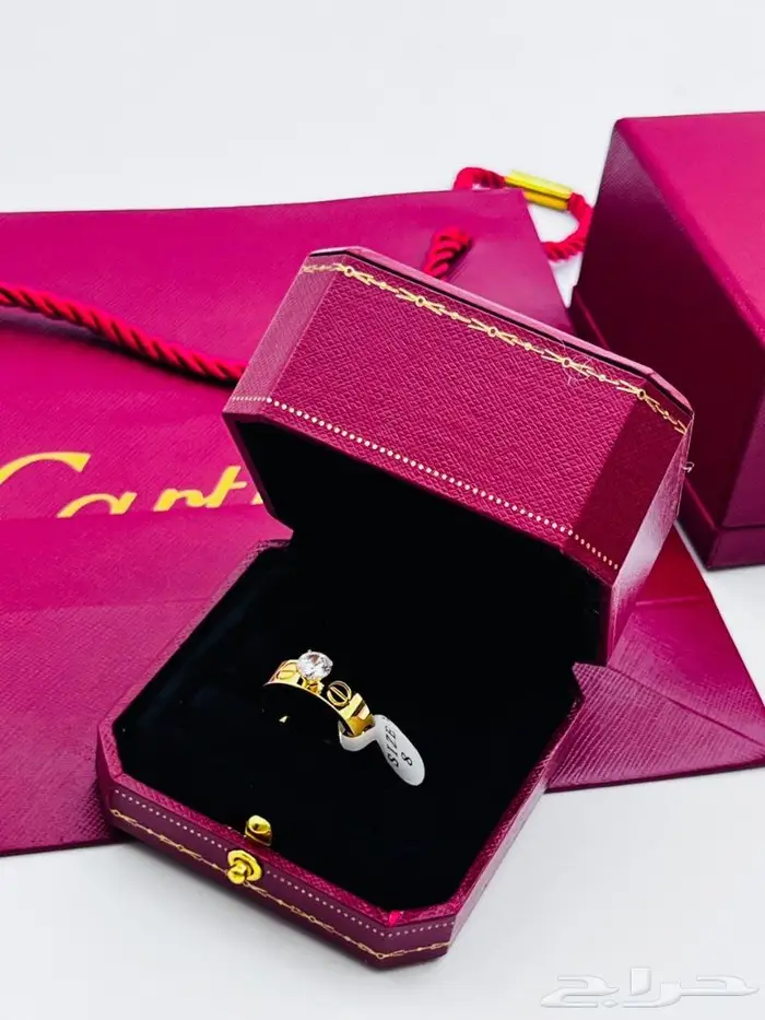 اصابعك احلى مع خواتم كرتير نسائي خاتم ماركة كارتييه بملحقات 7