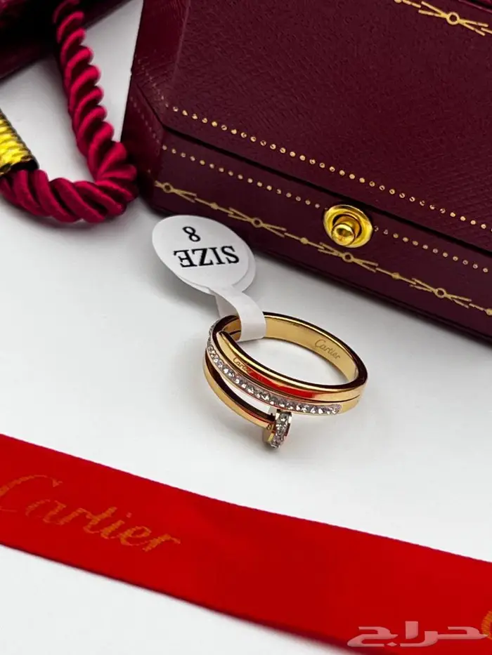 اصابعك احلى مع خواتم كرتير نسائي خاتم ماركة كارتييه بملحقات 9