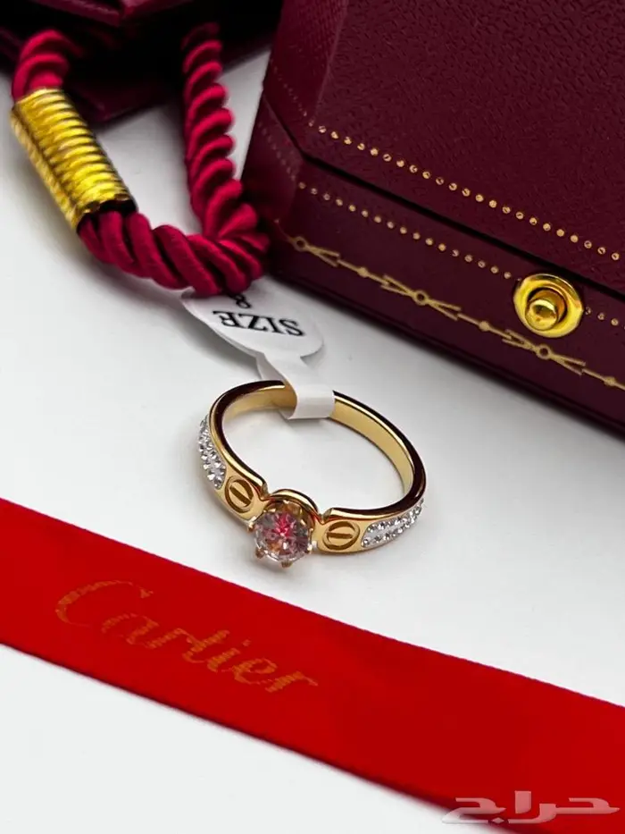اصابعك احلى مع خواتم كرتير نسائي خاتم ماركة كارتييه بملحقات 10