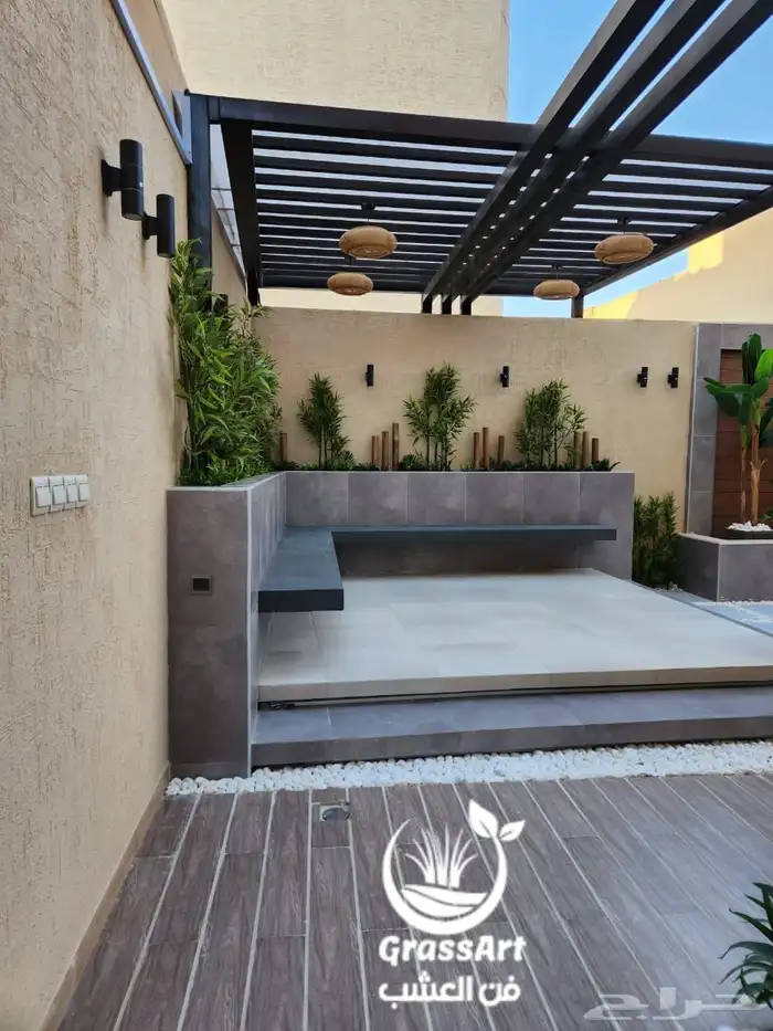 العشب الصناعي وبديل الخشب 10