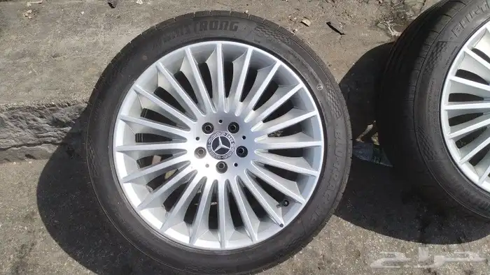 جوجد لدينا جنوط مرسديس مقاس 19اصلي وكالة نظيفه مره شبه جديد 6