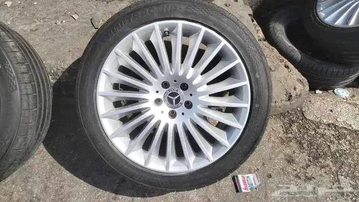 جوجد لدينا جنوط مرسديس مقاس 19اصلي وكالة نظيفه مره شبه جديد 5