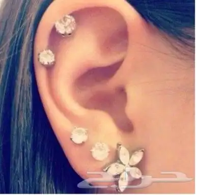 تخريم اذن تخريم انف تخريم للمواليد. حلق تجميلي زمام 0