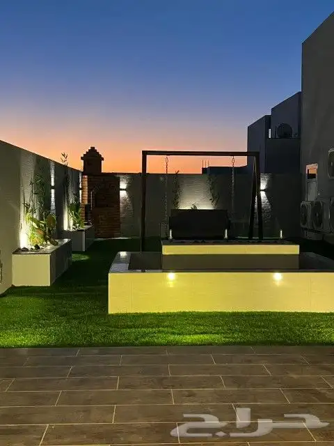 تنسيق حدائق وعمل الشلالات والنوافير والمظلات 9
