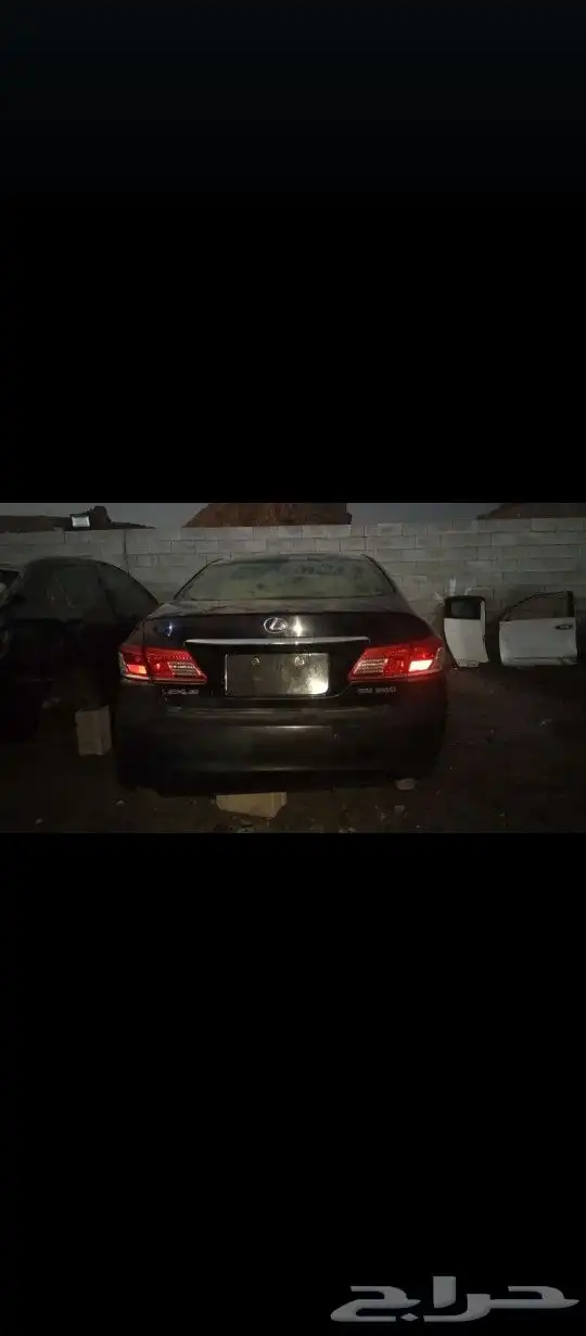 تشليح لكزس اي اس 350 2011 بيع قطع غيار فقط في جده 0