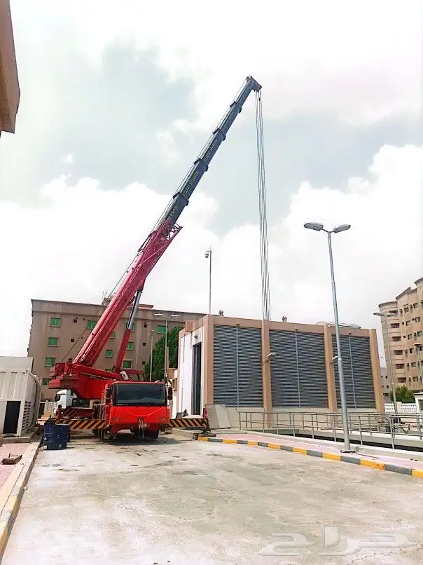 تاجير كرينات شهري ويومي وساعات 4